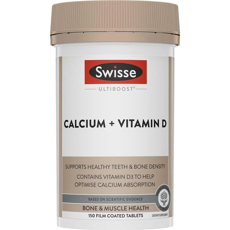 Swisse Calcium VD Swisse柠檬酸钙 VD 150片【保质期2029/04】